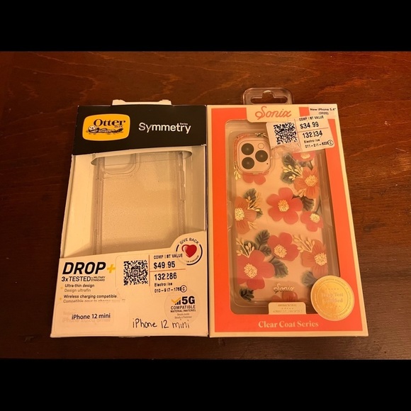 Two Phone Cases for iPhone 12 Mini by OTTERBOX and Sonix   70% Off! - Picture 1 of 4